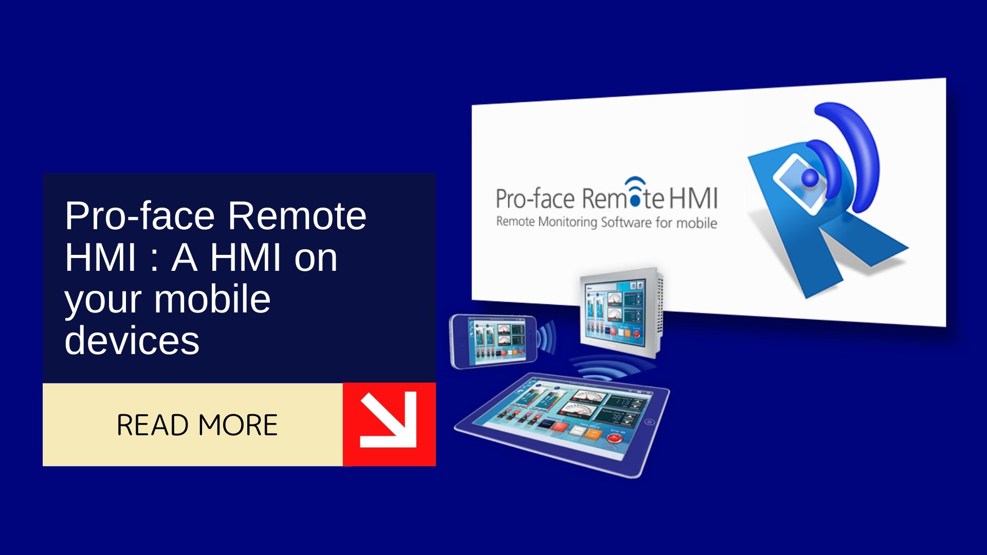 Pro-face Remote HMI : A HMI on your mobile devices 3