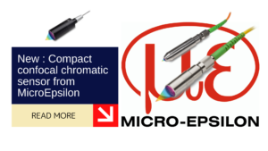 New: Confocal chromatic sensor with high tilt angle