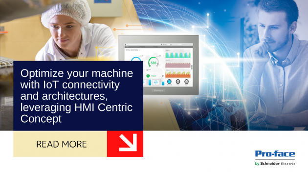 Optimize your machine with IoT connectivity and architectures, leveraging HMI Centric Concept 21