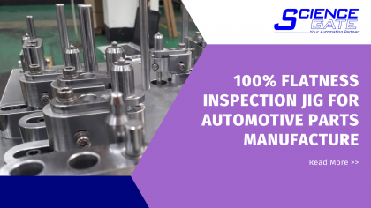 100% Flatness Inspection Jig for automotive Parts Manufacture 1