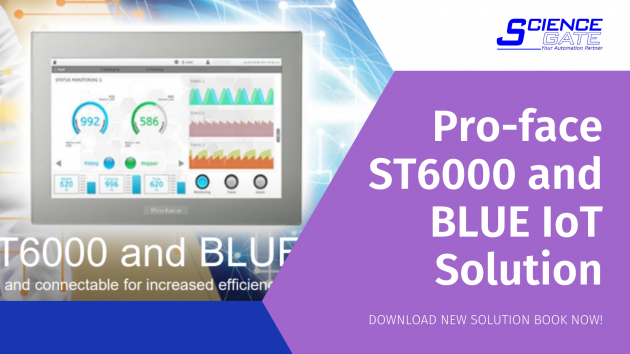 New Solution Book: Pro-face ST6000 and BLUE IoT Solution 10
