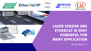 Laser Sensor and EtherCat is very powerful for many application