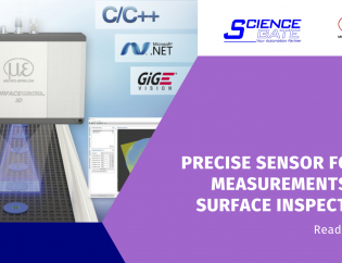 Precise sensor for 3D measurements and surface inspections 3