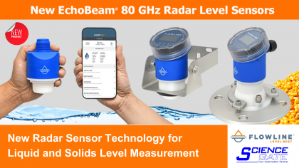 New Radar Sensor technology for Liquid and Solids level measurement 1