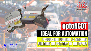optoNCDT ideal for automation,production control & machine building